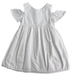 Gianni Bini White Cold Shoulder Dress Size 6x